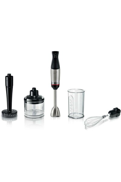 Bosch Mixer vertical ErgoMaster 1000 W, Inox, minitocator, tel, pasator,vas gradat, cutit QuattroBlade Sys