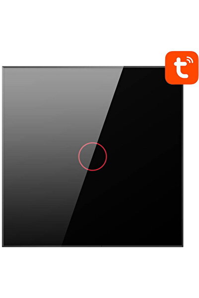 Avatto TS02-EU-B1 ABS, 10 A, 86 x 86 x 33 mm, Negru