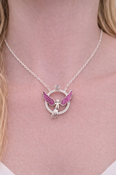 Nova By GNC Yüzüklü Gümüş Kolye