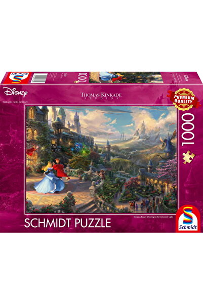 Schmidt Spiele Thomas Kinkade Studios: Sleeping Beauty Dancing in the Enchant...