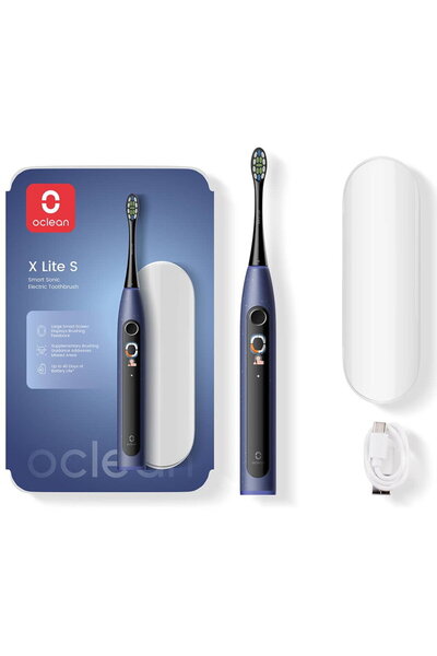 Oclean Periuta de dinti sonica 1 cap, IPX7, albastra, 25x13x4cm