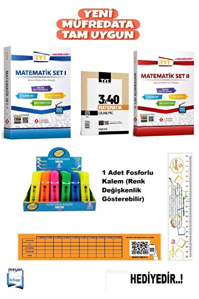 Sonuç Yayınları Sonuç TYT Modüler Set Matematik 1 ve 2 YENİ...HEDİYELİ