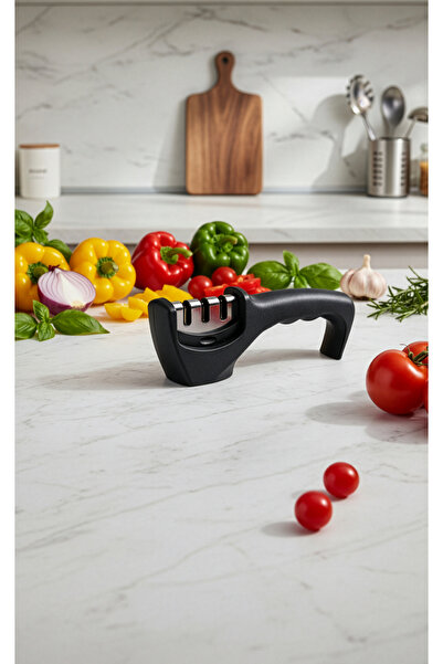 Lazoğlu Profesyonel Bıçak Bileme Aleti-3 Aşamalı Premium Keskinlik