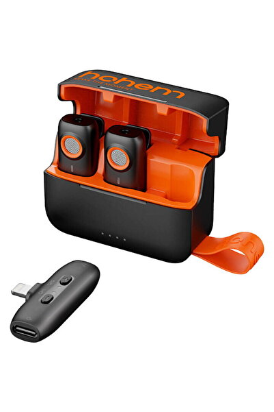 Hohem Microfon (2TX + 1RX + Carcasă de încărcare) Lumină