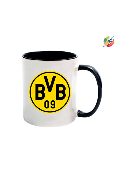 CERCİBAZAAR Printed Cup Trophy with Borussia Dortmund Logo