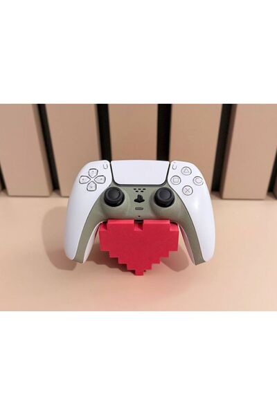 Goplast Premium PS5 Kol Tutucu Aparat, Retro Kalp PS5 Konsol Aparatı, PS5 Joy...