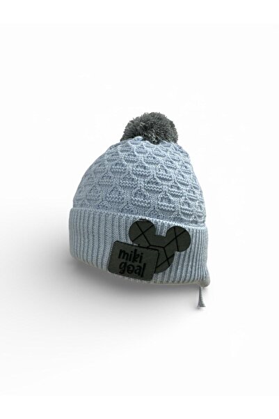 OEM Children's hat with drawstring, lined with fleece, 100% Acrylic, from Pol...