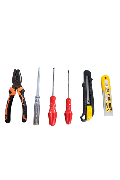 Atmaca YAPI MARKET Kontrol Kalemli Pratik Tamir El Aletleri Seti