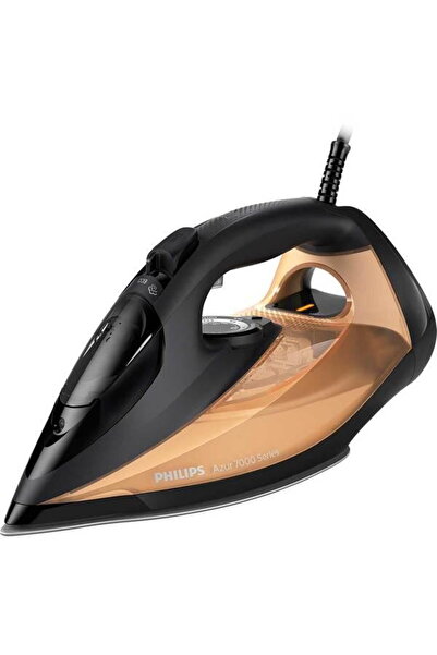 Philips 7000 Series Iron DST7040/80, 2800W, 250g/min, 300ml, SteamGlide Elite Soleplate, Gold-