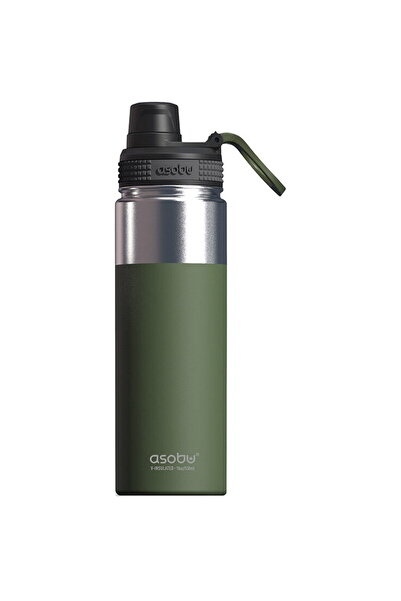 Asobu Sticlă Alpine Flask Verde, 0,53 L