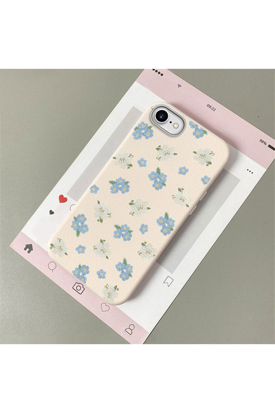 Hontinga For iPhone 7/8/Se 2020 2022 Compatible Leather Texture Anti Fall Sof...