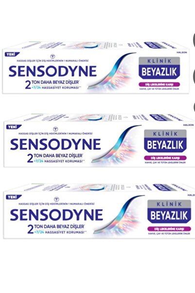 Sensodyne Klinik Beyazlık Çay, Kahve Ve Tütün Lekelerine Karşı Diş Macunu 50 ...