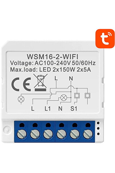 Avatto WSM16-W2 TUYA intelligent Wi-Fi flush switch