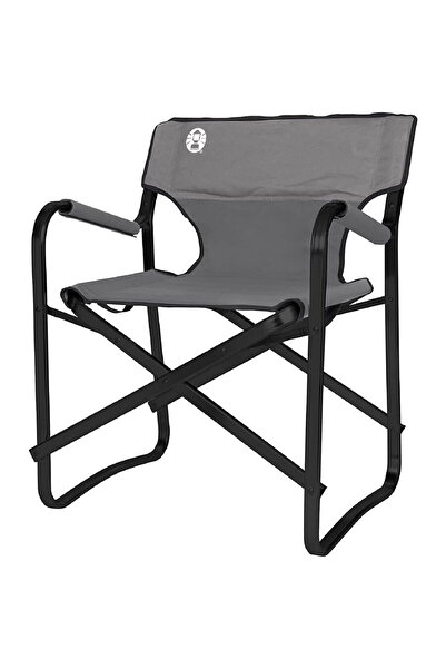 Coleman Steel Deck Chair 2000038340, camping chair (grey/black)