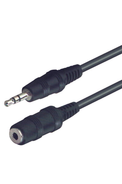Somogyi Cablu audio, mufă stereo 3,5 mm - priză stereo 3,5 mm, 5 m