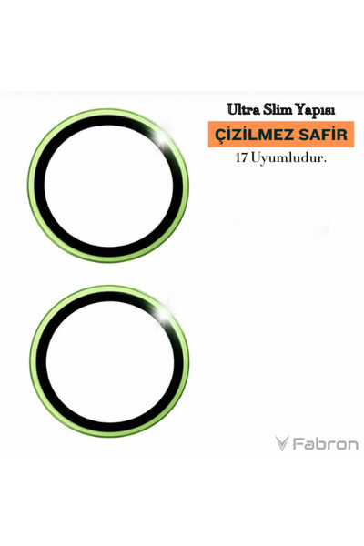 FABRON Original Sapphire Lens iPhone 17 Camera Lens Protector Anti-Scratch Sa...