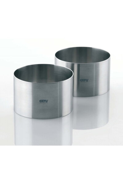 GEFU SET OF 2 DESSERT MOULDS G-12160