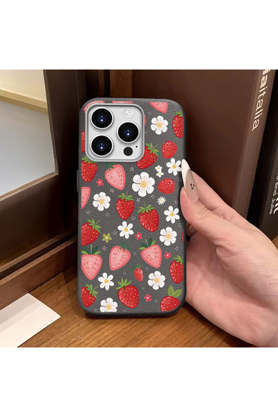 Hontinga حافظة هاتف متوافقة مع iPhone 15 Pro، مصنوعة من الجلد، مضادة للسقوط، ...