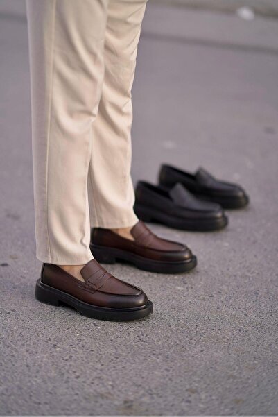 Ahmed Hamdi Bey Vera brown men's leather shoes