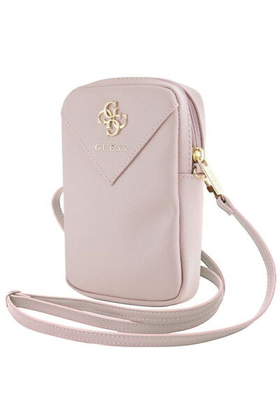 Guess Universal Phone Pouch - (GUWBZPGSTEGP) - Pink