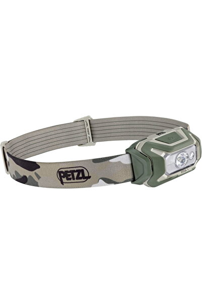 PETZL ARIA 1 RGB, lumină LED (maro deschis/verde)