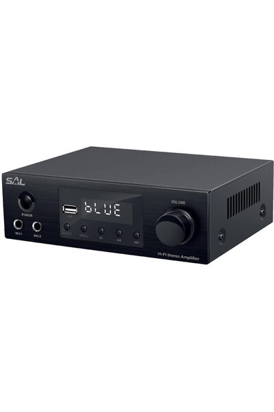 Somogyi Amplificator multimedia, 2x50W, BT-FM-USB