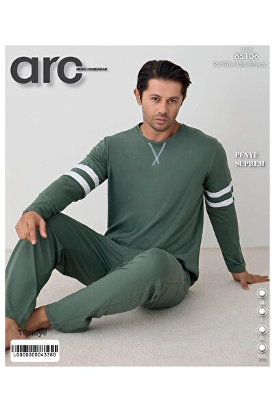 Mihra Men's single jersey pajama set pjf6510604