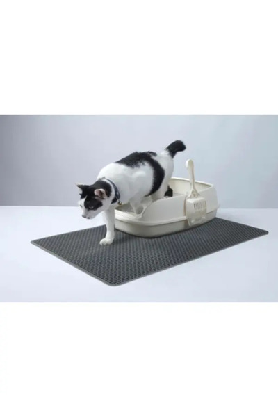 GenelTedarik Cat Litter Mat Cat Litter Box Mat under the Toilet Mat