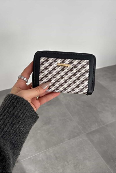 Yuka Atelier Pai Minimal Patterned Faux Leather Wallet