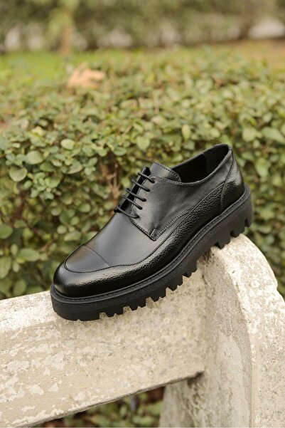 Ahmed Hamdi Bey Vitali Black Men's Leather Shoes