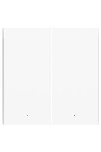 Aqara Wireless Switch H1 (Double Rocker), Zigbee 3.0, White