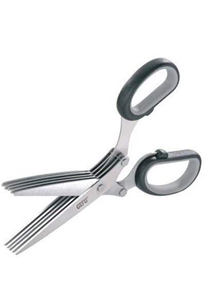 GEFU 12660 kitchen scissors 191 mm Black, Stainless steel Herb