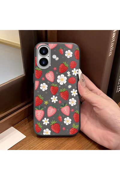 Hontinga حافظة هاتف متوافقة مع iPhone 16، مصنوعة من الجلد، مضادة للسقوط، من ا...