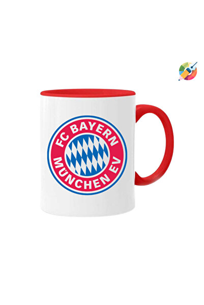CERCİBAZAAR Printed Trophy Cup with Bayern Munich Logo