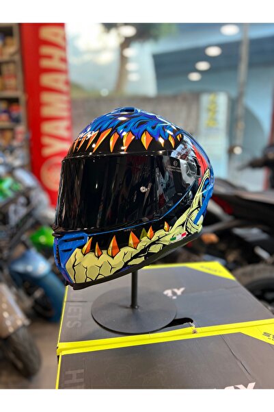 Sway FS-867 GÜNEŞ GÖZLÜKLÜ SİYAH VİZÖRLÜ KASK