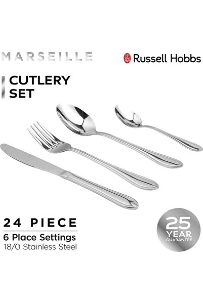 RUSSELL HOBBS RH02224EU7 Marseille cutlery set 24pcs