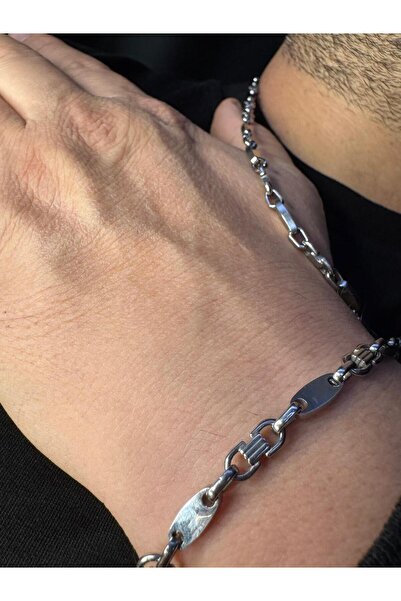 GWOMA طقم رجالي من الفولاذ - موديل موناكو 316 L • هدية للحبيب • للزوج • للآب ...