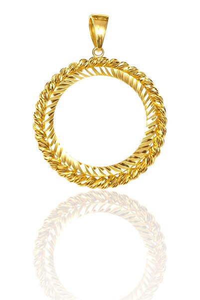 Hakan Güler Kuyumculuk Yarım Altın Takılabilen Dorika Toplu Kolye Ucu – 22 Ay...