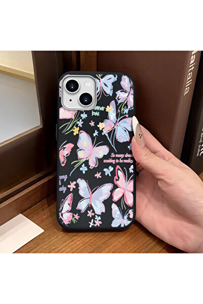 Hontinga حافظة هاتف متوافقة مع iPhone 14 Plus/15 Plus، مصنوعة من الجلد، مضادة...