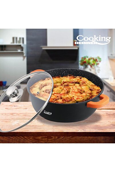 Heinner SEMIOALA ALUM 40X17.5CM, 18.5L, DARK LINE