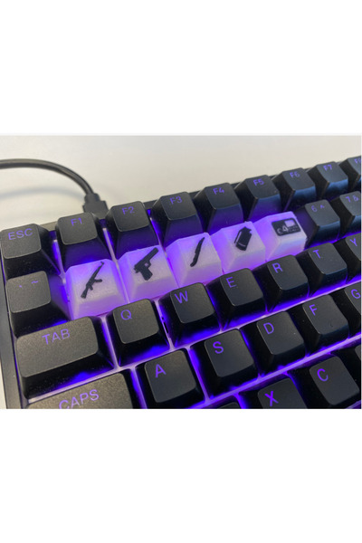 rüya vadisi CS Temalı Özel Tasarım Mekanik Klavye Tuş Seti – Gamer Keycap
