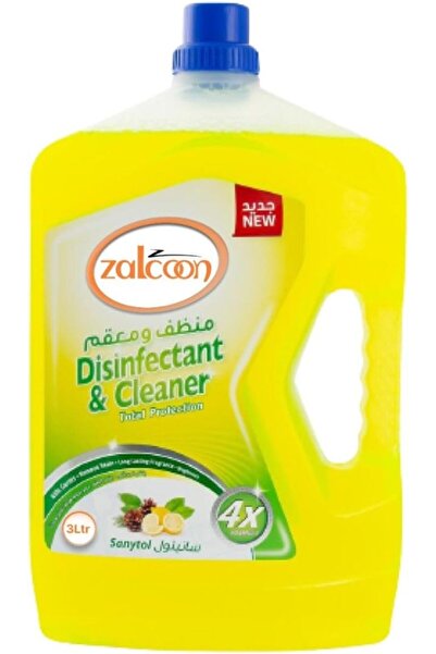 Zalcoon منظف أرضيات قوي مضاد للبكتيريا سعة 3 لترات