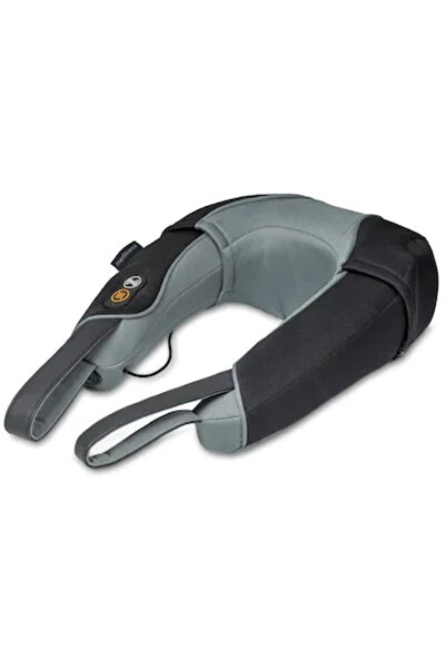 medisana Aparat masaj gat si umeri NM868 88962, 2 trepte de intensitate, Incalzire, Negru/Argintiu