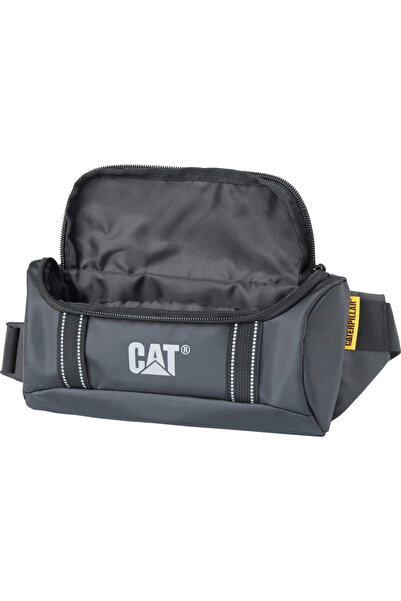 Caterpillar Tarp Power Bag - Redwood, waterproof material, adjustable strap - black