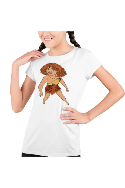 OEM Tricou Copii Fete The Croods Eep Desene Epoca de Piatra