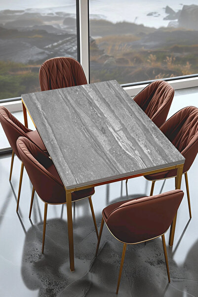 Rabadon Travertine Pattern Table Covering Foil Self Adhesive Foil