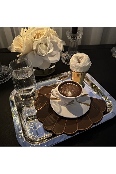 Matis Home Line Aura 2-Pack Tan Coasters