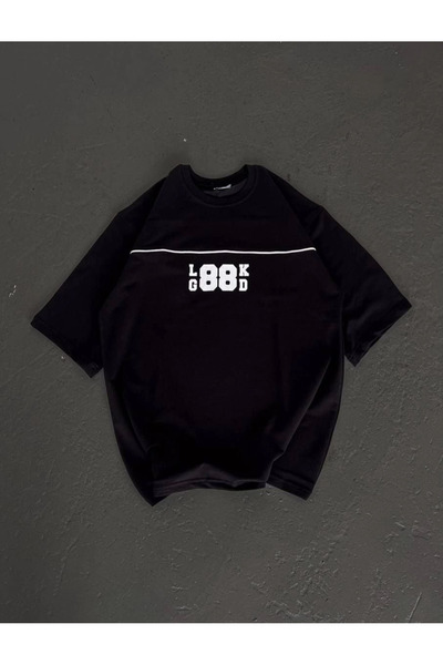 FREEDOM STOREE Velmora Premium T-Shirt με λαιμόκοψη ποδηλάτου με τύπωμα overs...