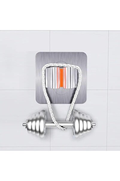 Zalcoon 6 PCS Mop Broom Holder Wall Mount - Mop Holder Self Adhesive Broom Hanger for Home Garage Ga