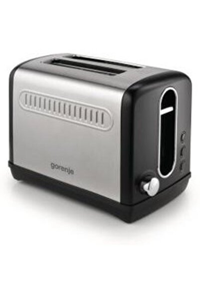 Gorenje Prăjitor de pâine T1100CLBK, Putere 1100 W, 2 sloturi, Plastic/Metal,...